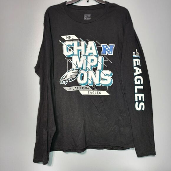 Philadelphia Eagles 2017 NFC Champions Long Sleeve T-Shirt 🦅 - Picture 6 of 14